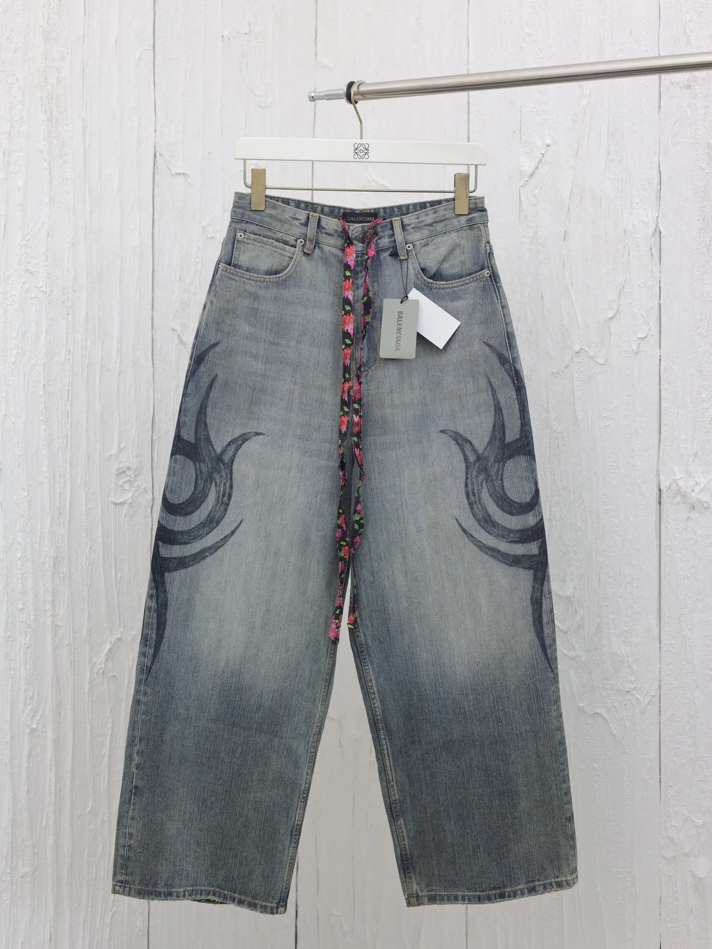 Balenciag*/ 24New Arrival Y 2K BAGGY 7S*7S ， 60s ， ， ， ， 、 ， ， ， Y ， ， 、 ， ， 8 Cowhide Leather Size：S/M/L/XL/XXL